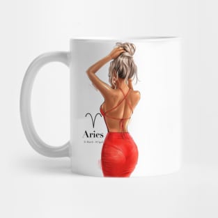 Aries Girl Mug